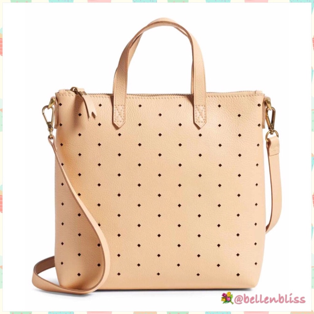 Madewell Leather Bag Perforated Mini Transport